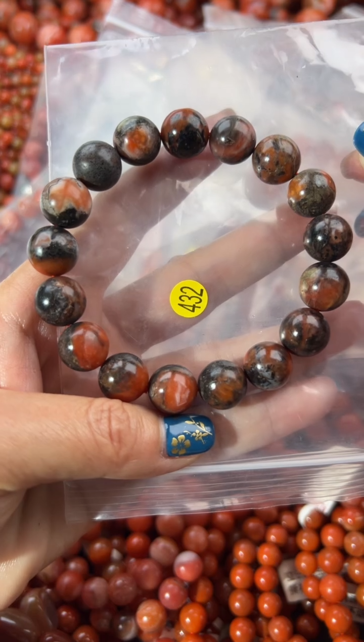 未镶嵌手串南红玛瑙12+