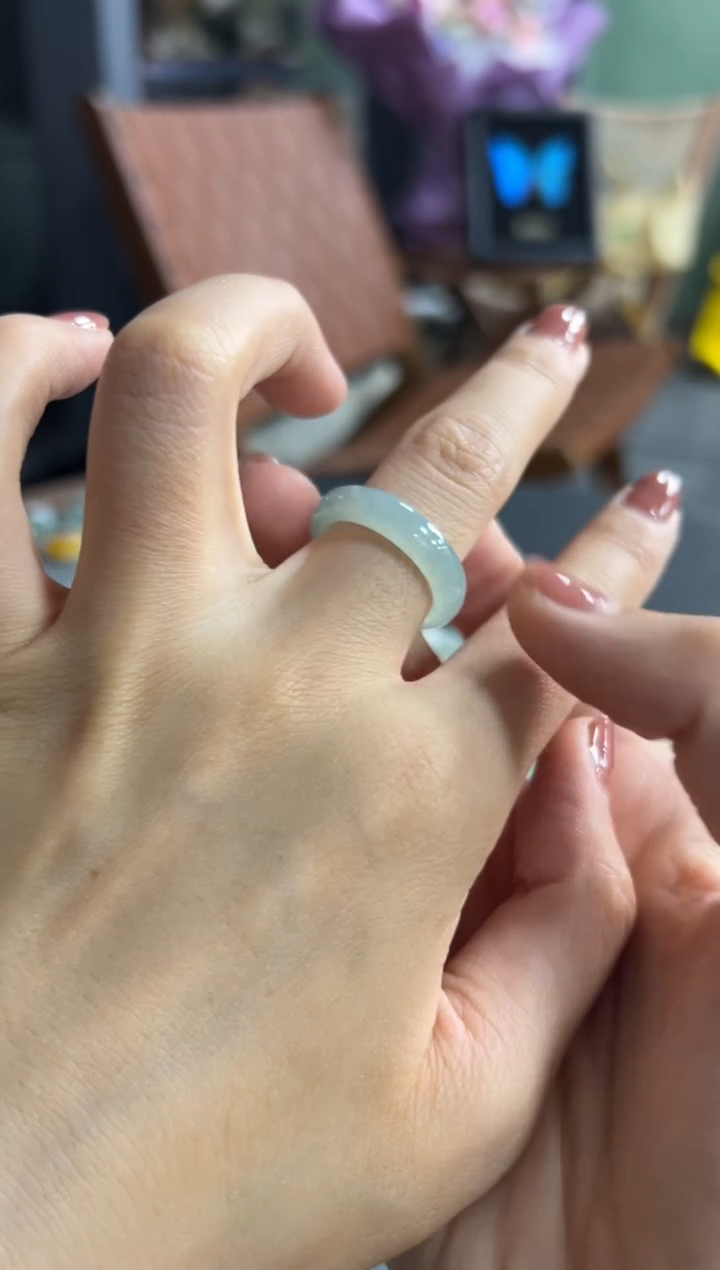 翡翠未镶嵌颈饰48号 17