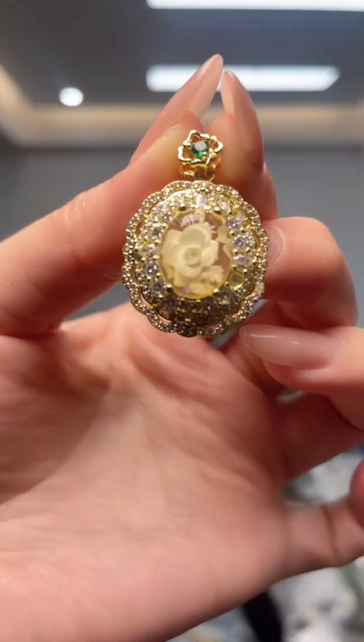 【闪购商品】金珀裸石未镶嵌（多样性单个发货）