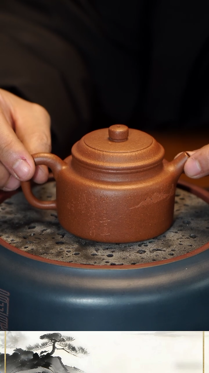 茶壶紫砂老降坡 精品 140cc