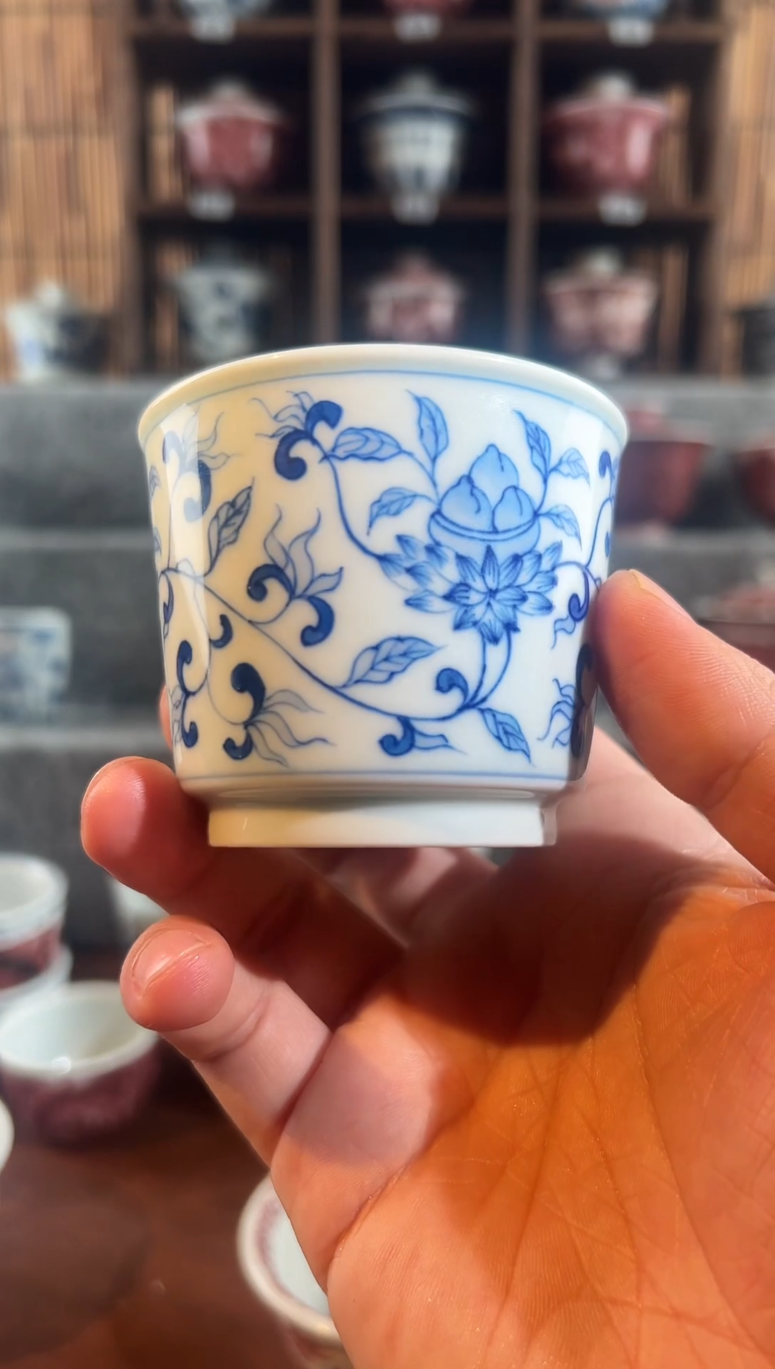 【闪购商品】017天禄言瓷缠枝想逃