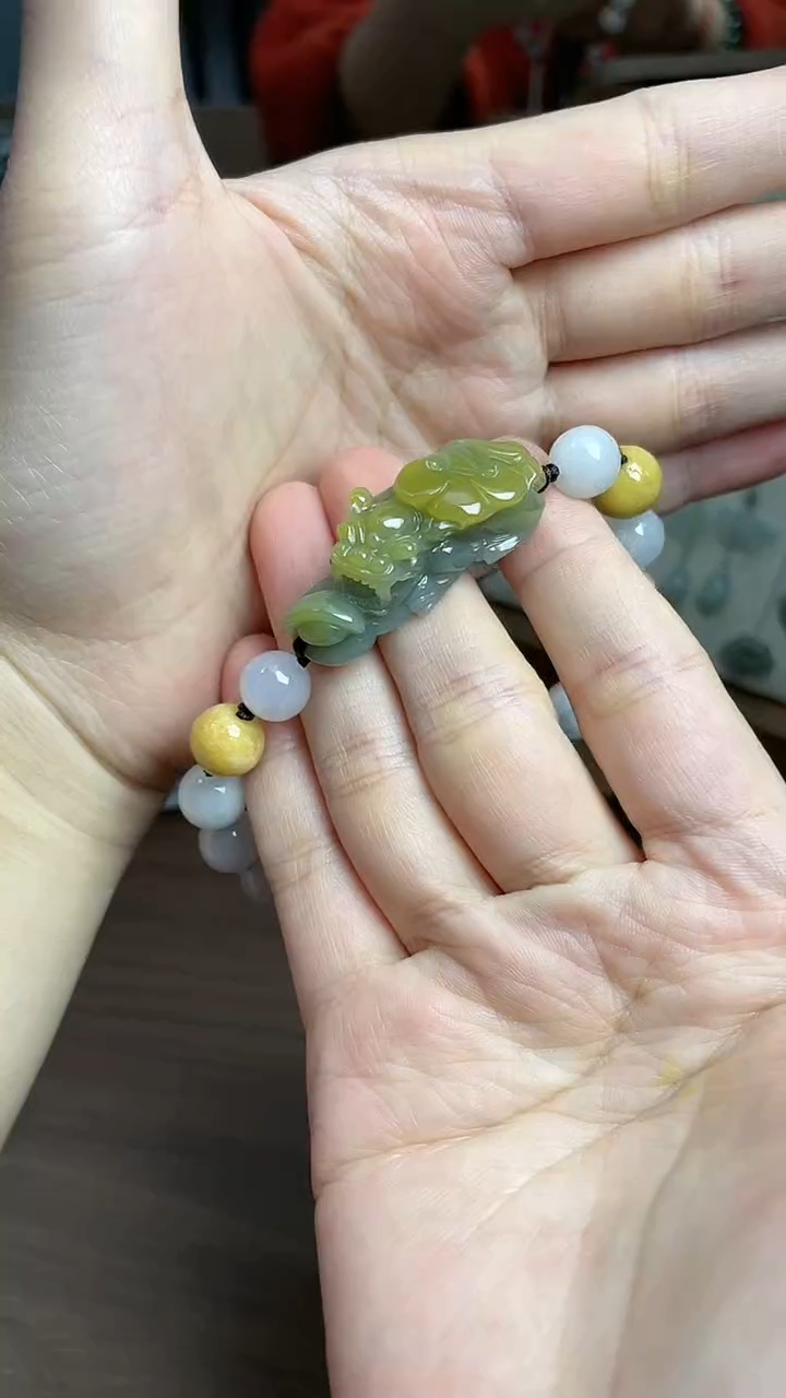 【闪购商品】翡翠手链未镶嵌貔貅手绳SY0121