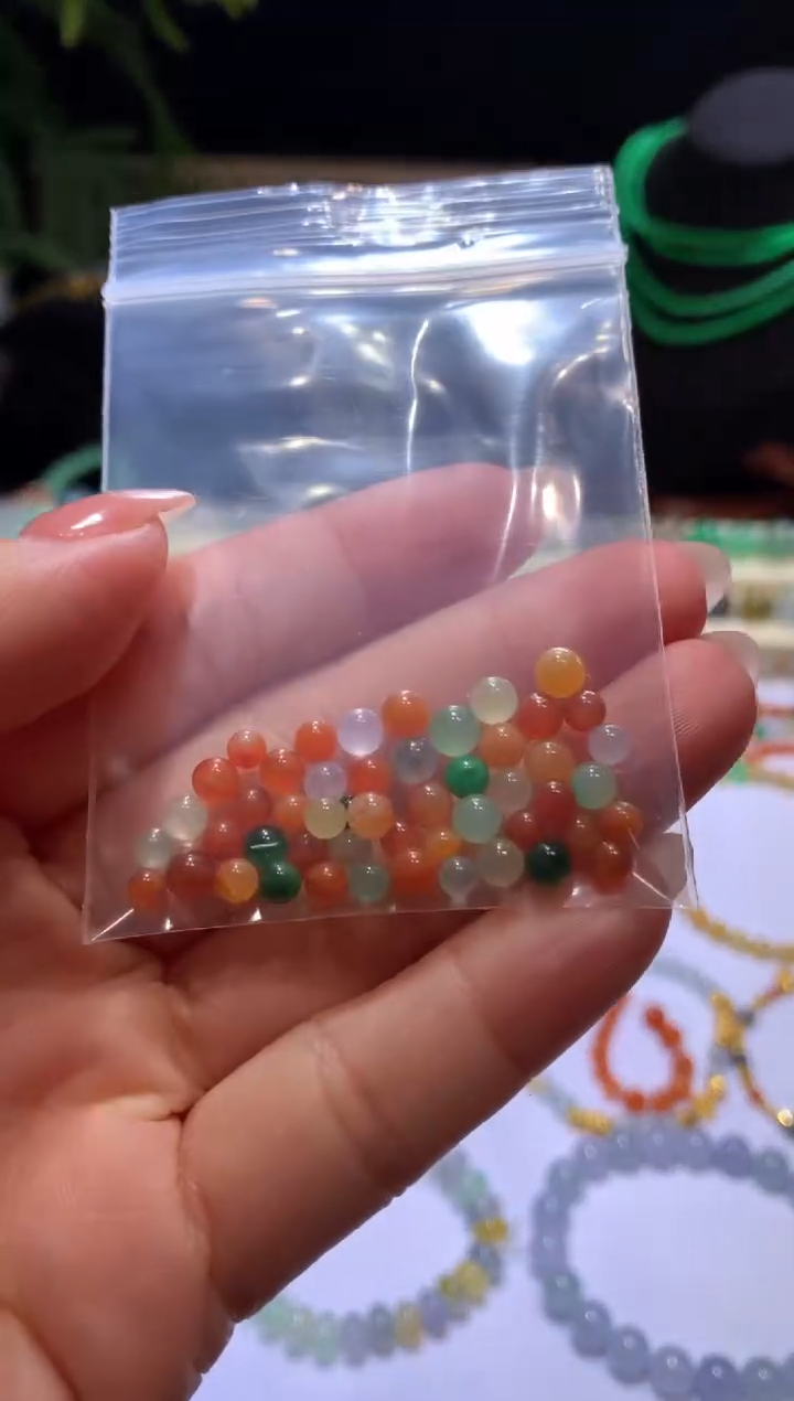 【闪购商品】定制翡翠未镶嵌珠子