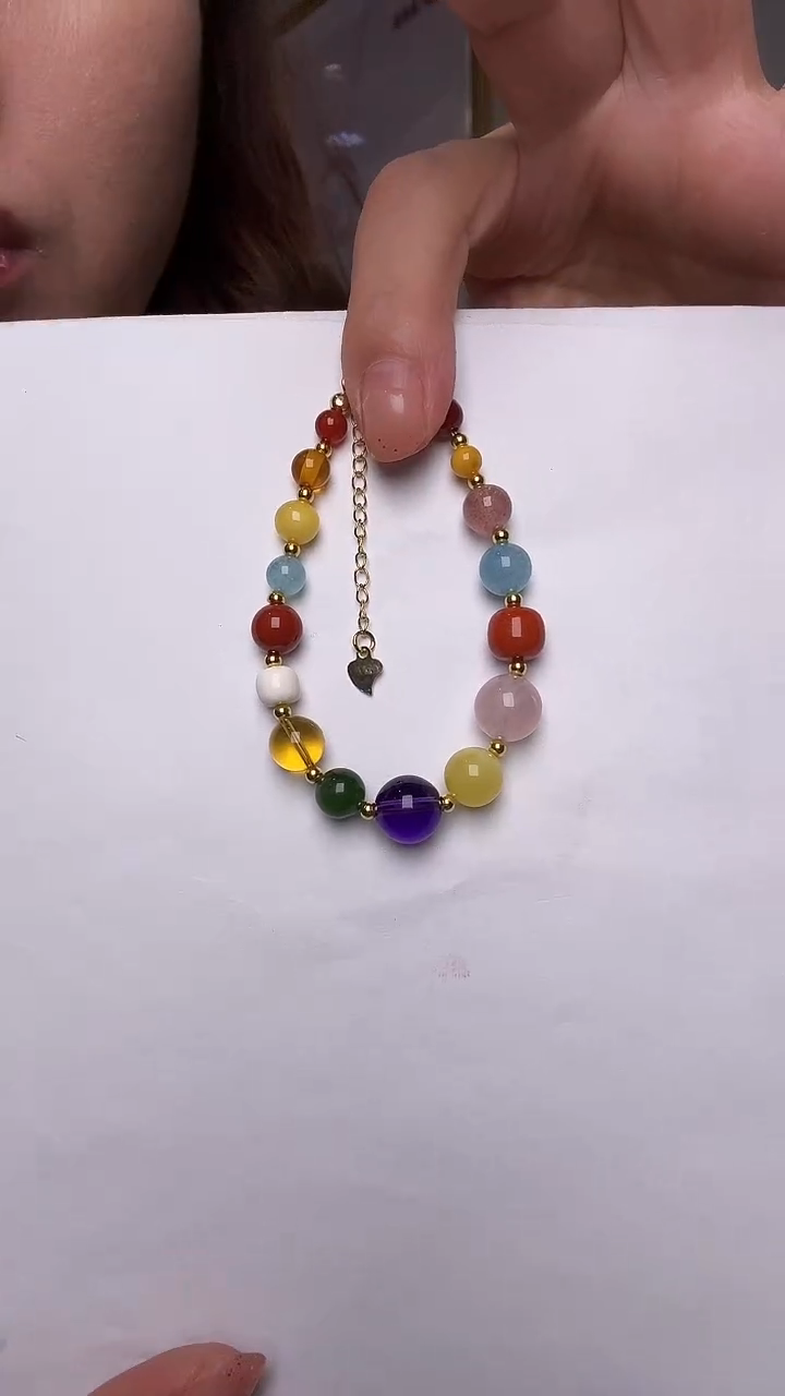 未镶嵌手链水晶多宝手串