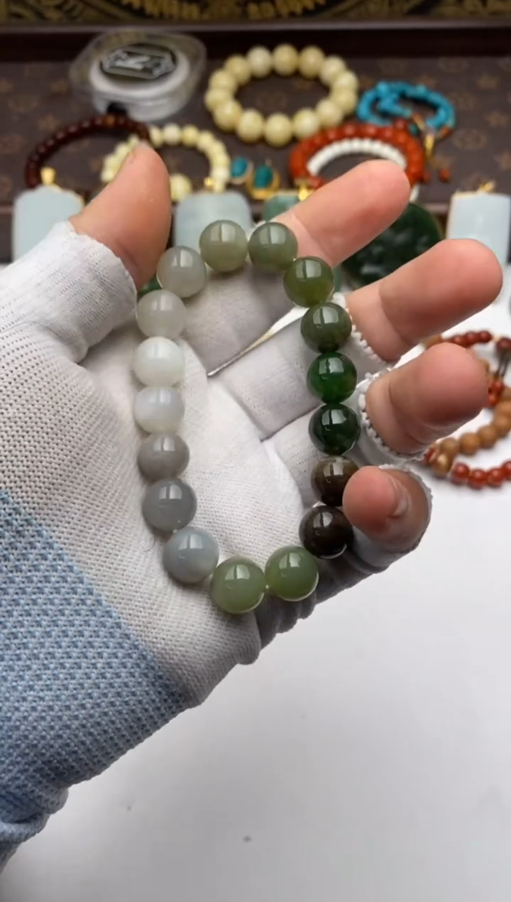 未镶嵌手串和田玉和田玉手串