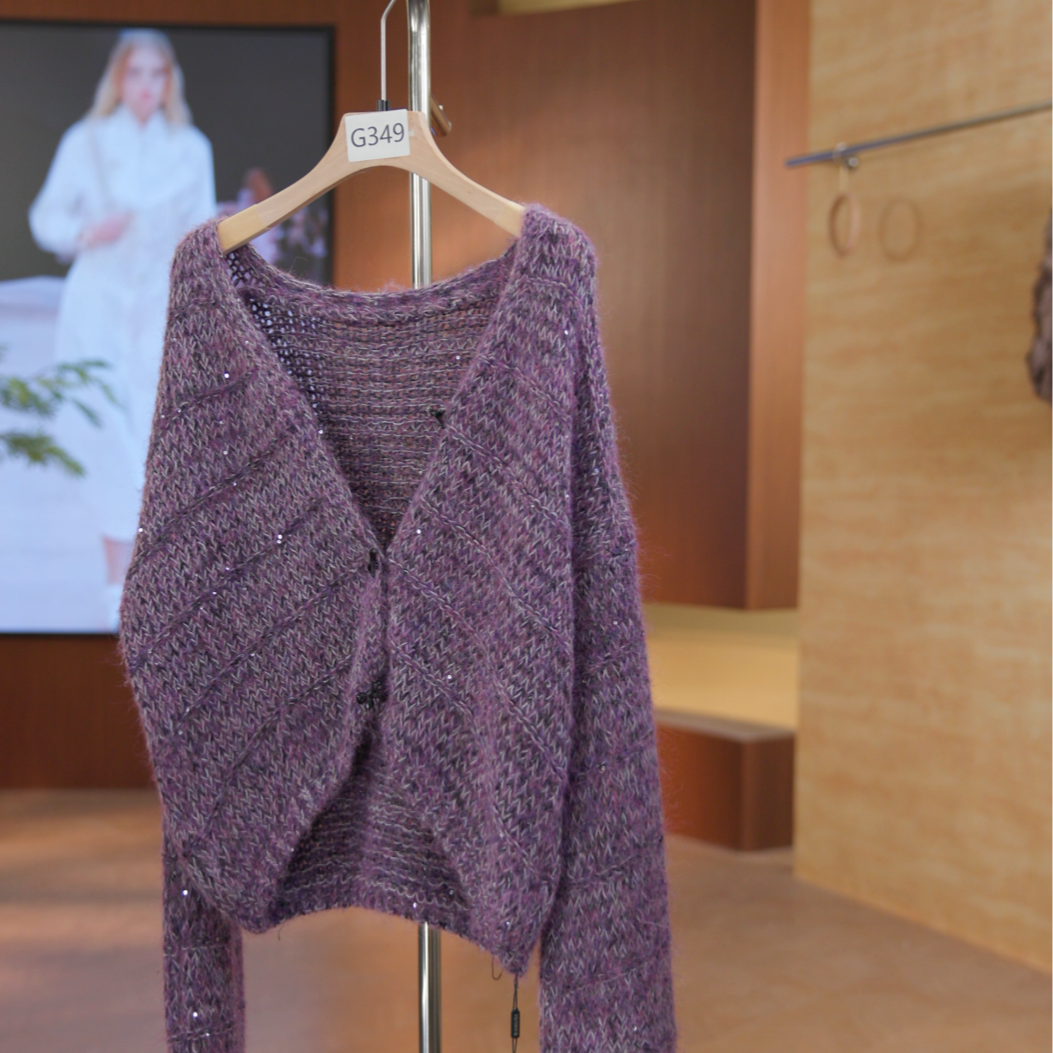 G349秋冬针织毛衣百搭气质时尚女装1.3