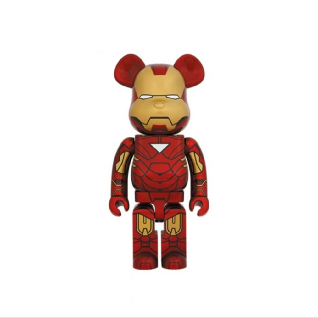 【山哥ST】bearbrick IRON MAN MARK VI 潮流玩具 1000% 70cm