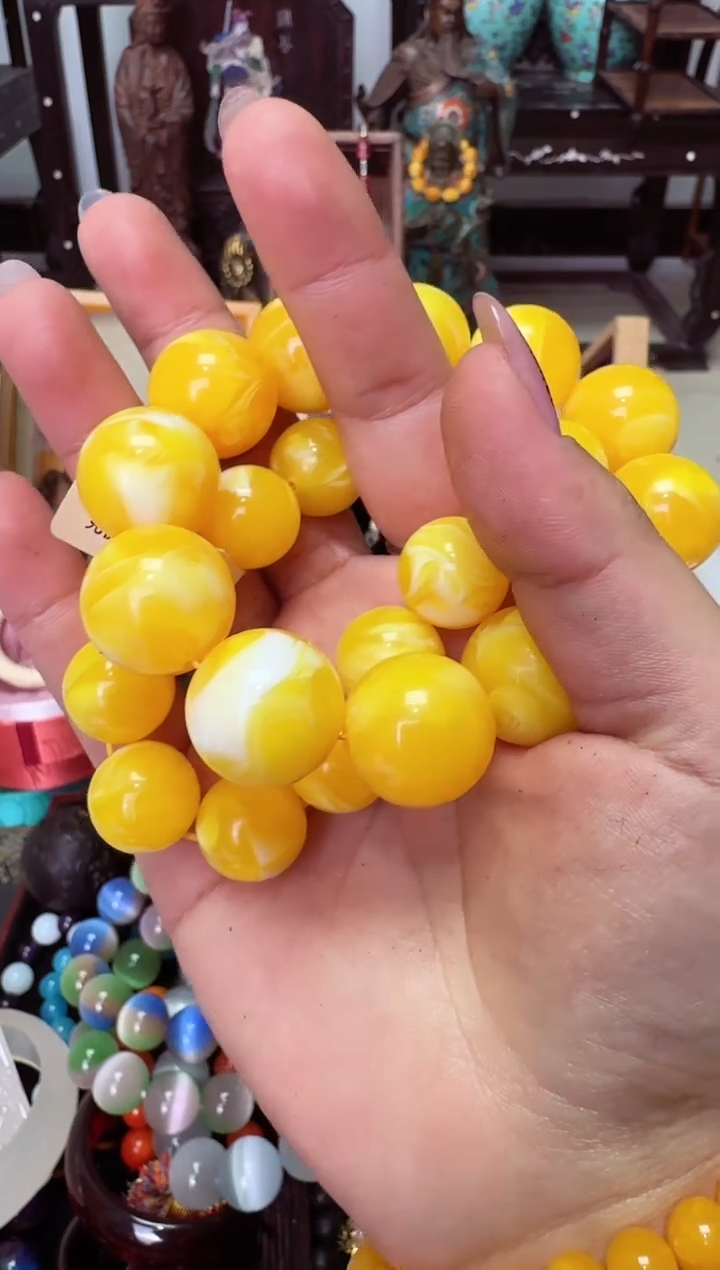 【闪购商品】蜜蜡颈饰未镶嵌老板娘推荐------------