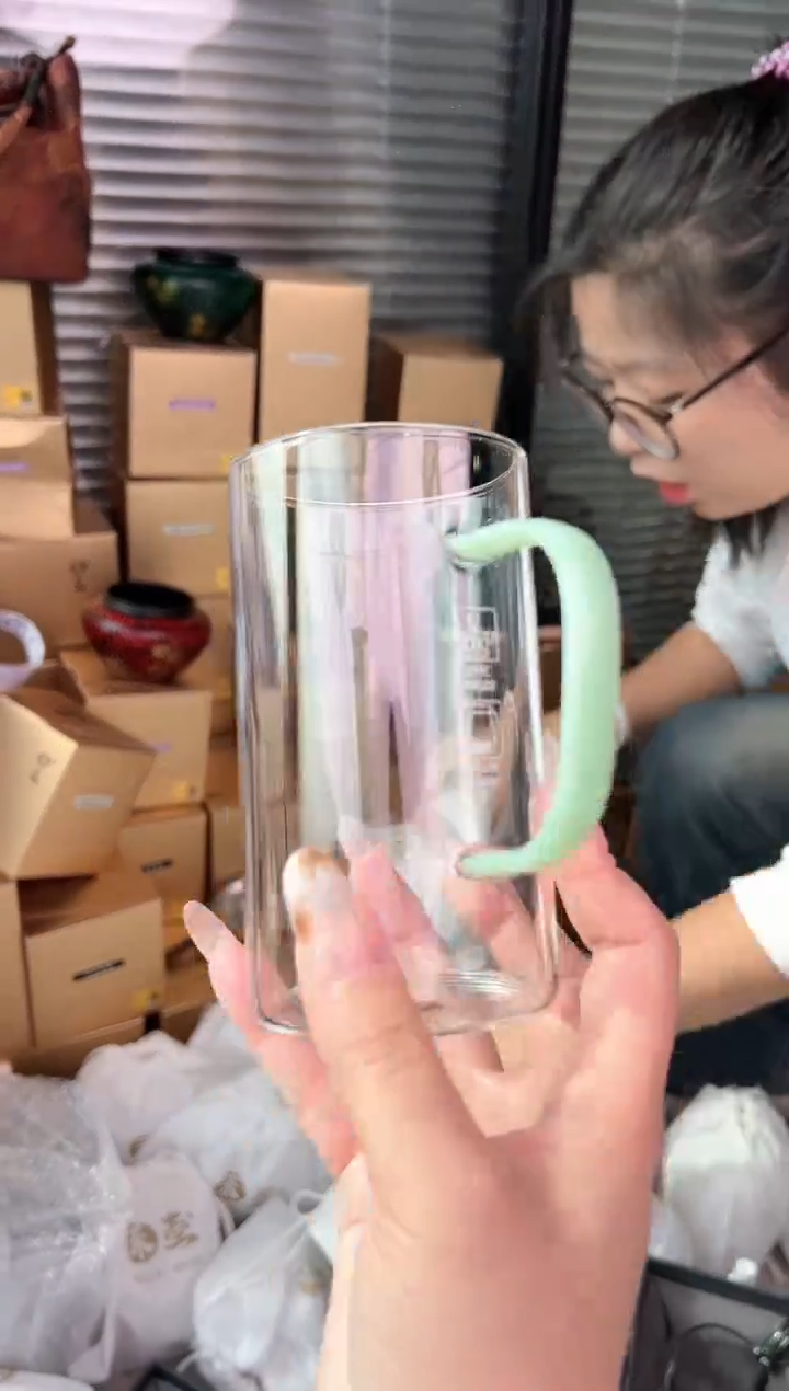 禾墨绿茶杯浅玉色          