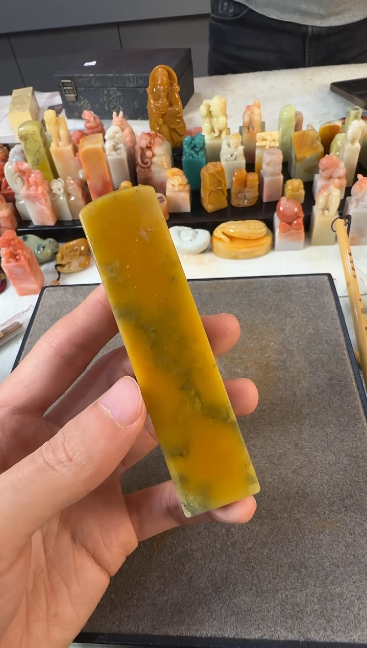 【闪购商品】青田石印石编号编号7783