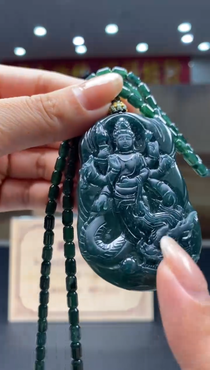 【闪购商品】翡翠未镶嵌颈饰********52