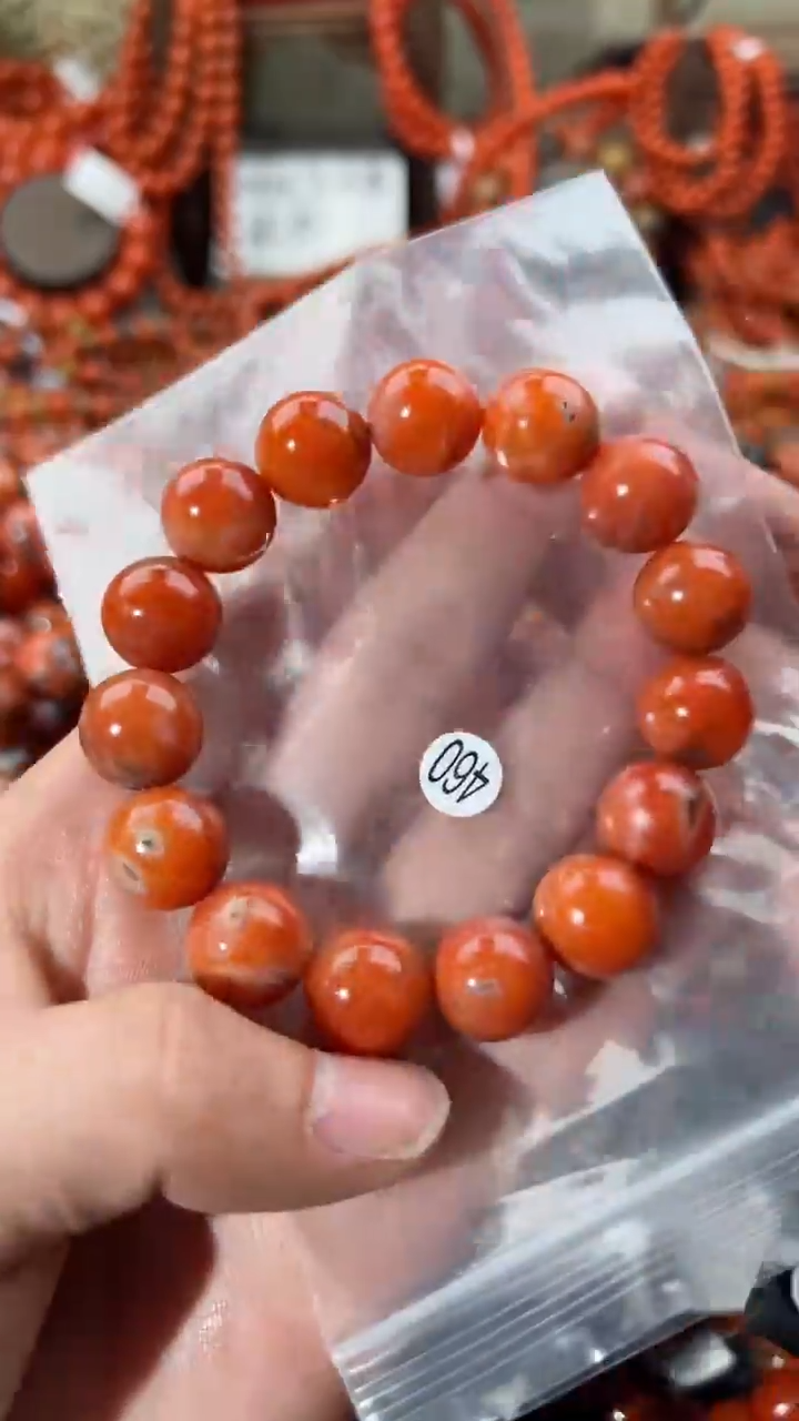 【闪购商品】南红玛瑙手串未镶嵌13+