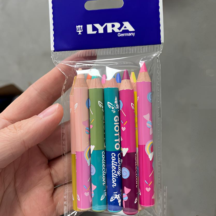 Lyra-短杆双色彩铅10支(袋装)
