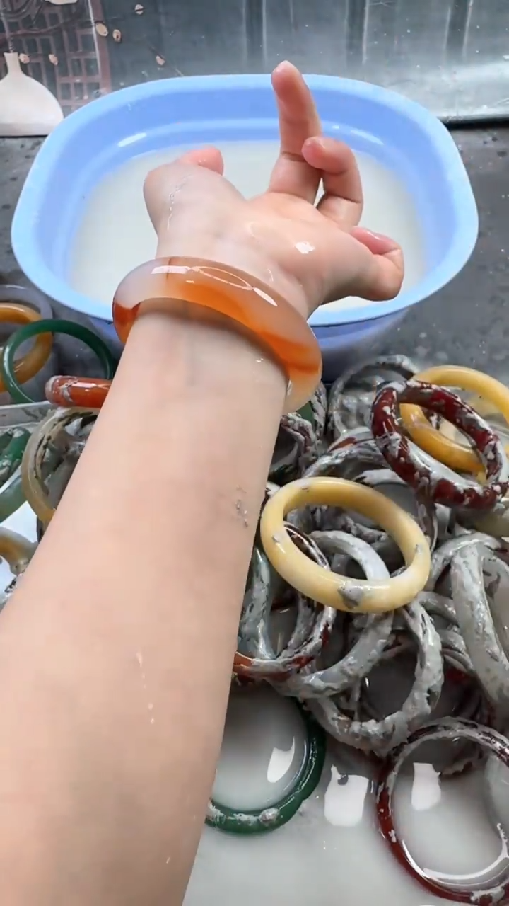 【闪购商品】玛瑙/玉髓手镯未镶嵌69 6263