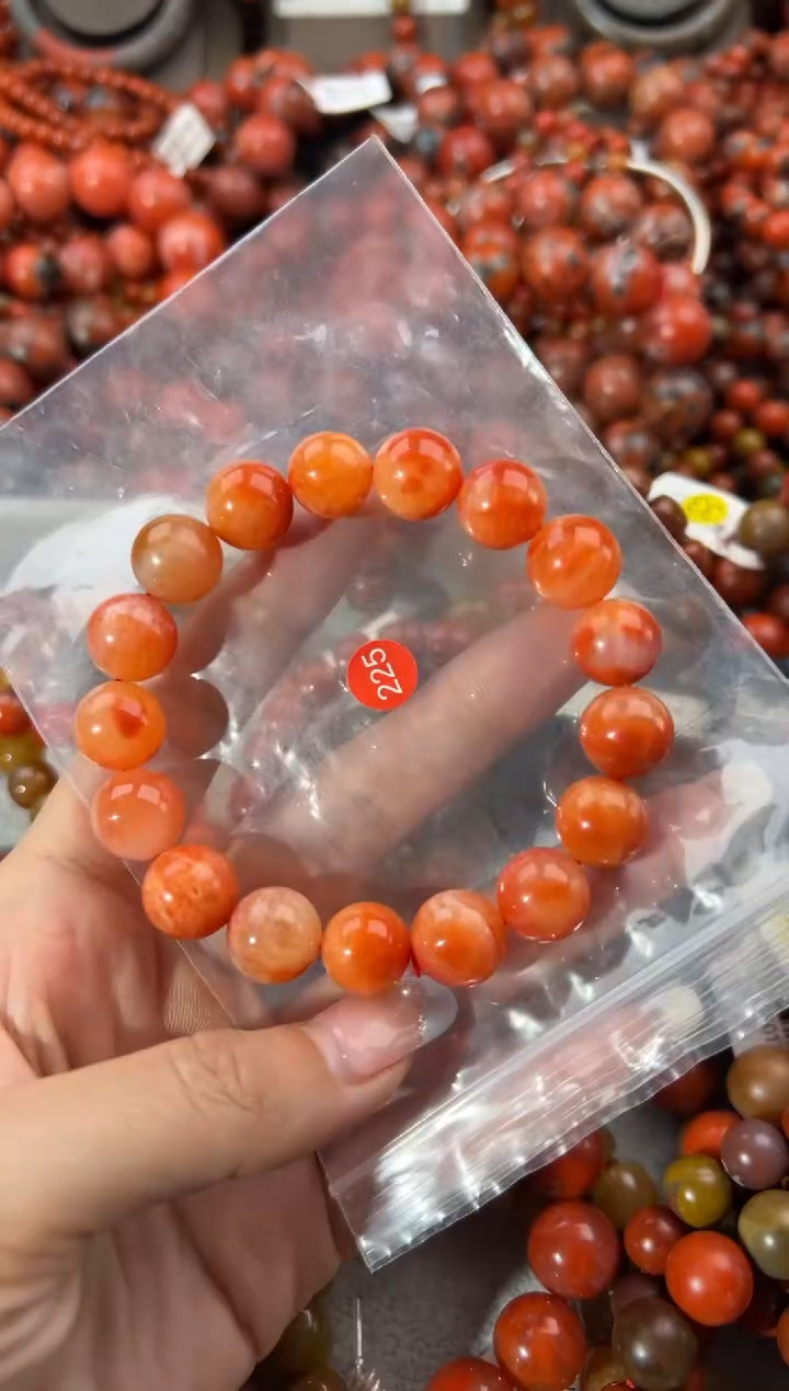 未镶嵌手串南红玛瑙12+