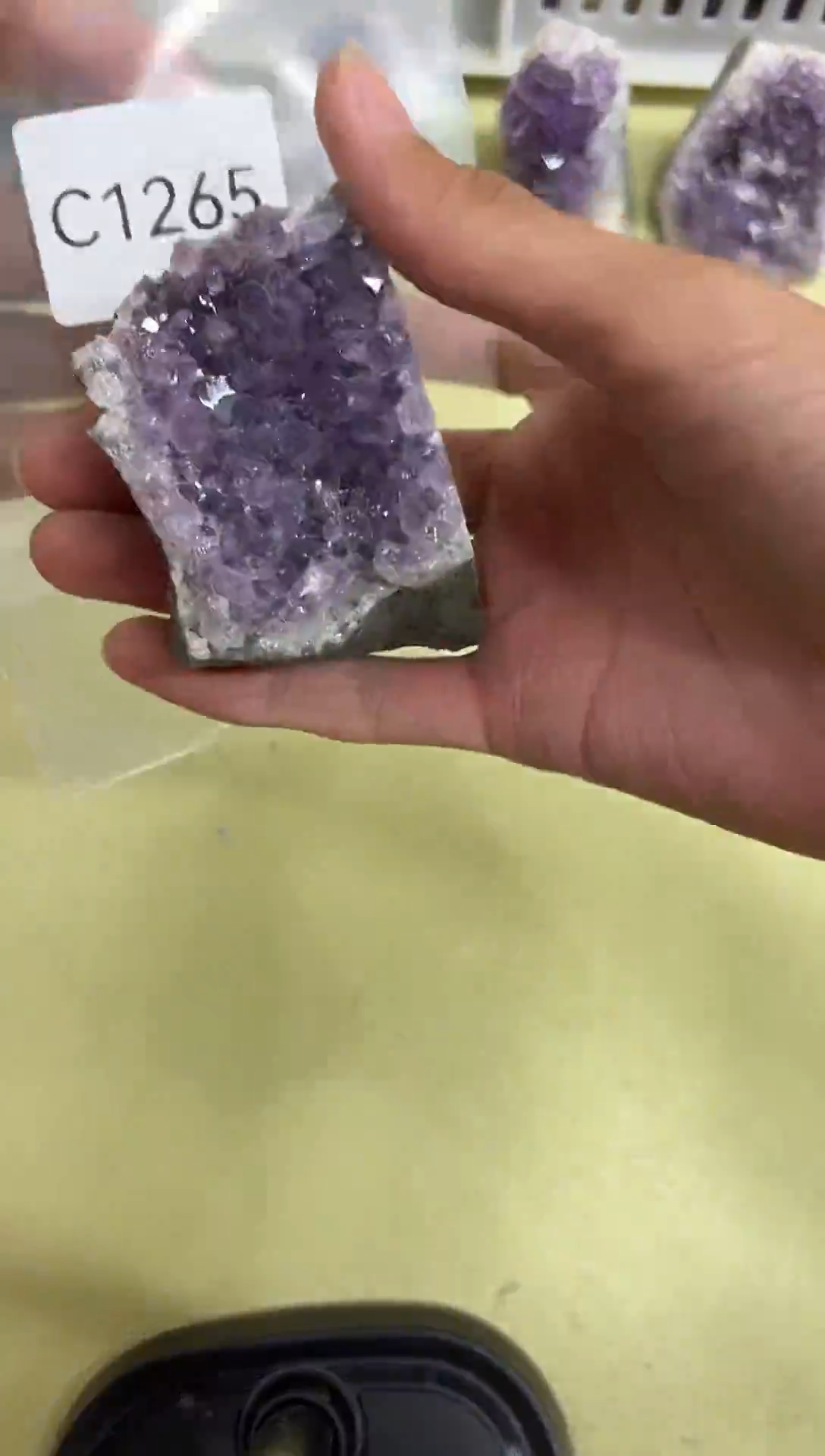 未镶嵌珠宝半成品水晶C1265