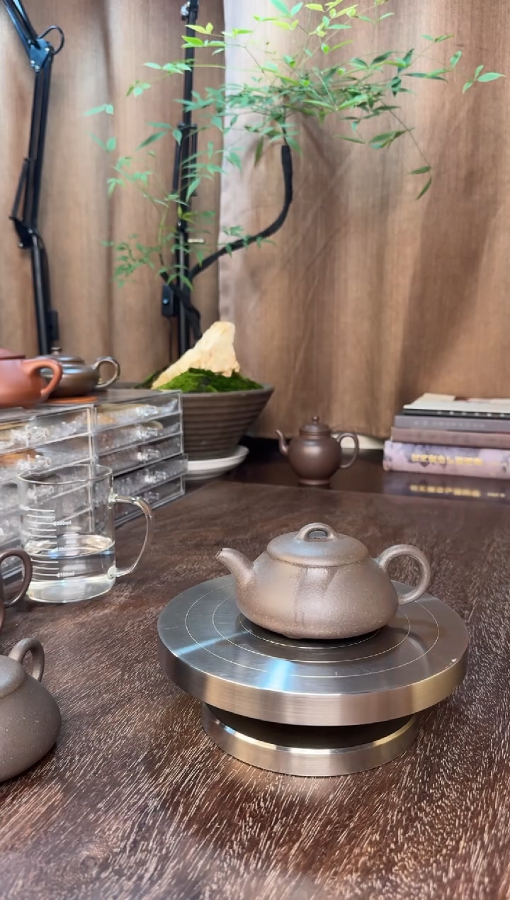 流**鱼石瓢-江威全手工制作“微瑕慎拍，不退不换”封釉