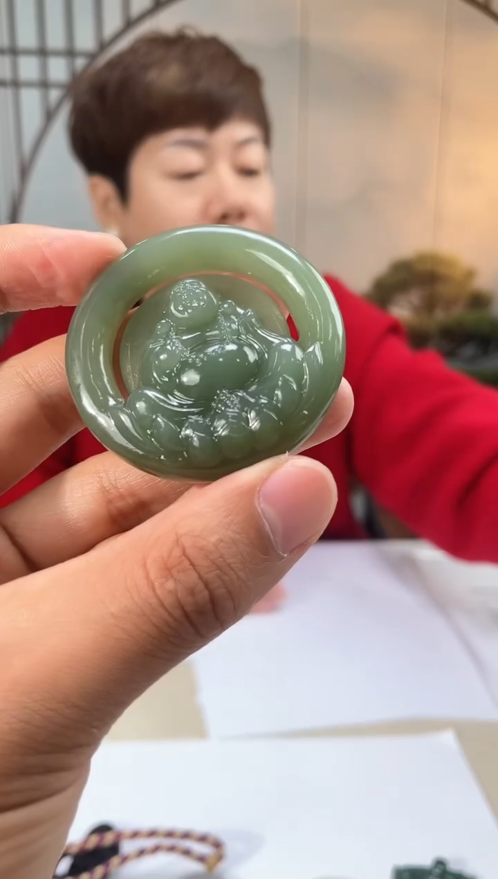 【闪购商品】定制和田玉和田玉（多样性拍一发一带证）19097