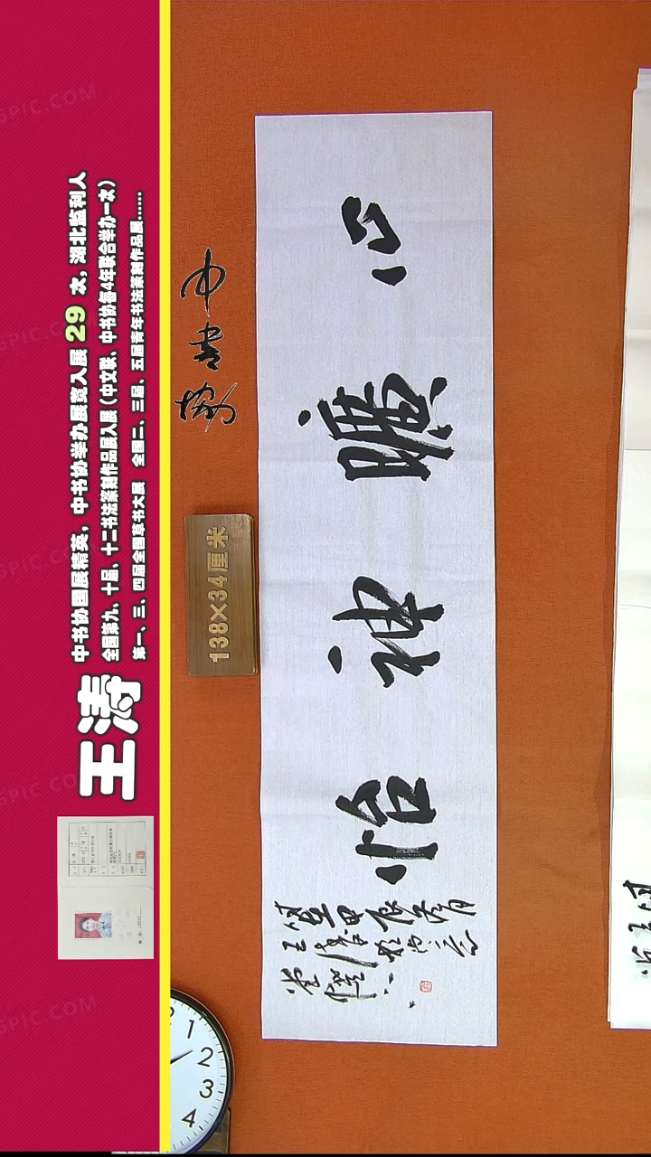 【闪购商品】书法317H王涛书法作品