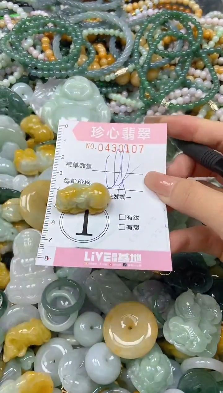 颈饰未镶嵌翡翠闪购0430107