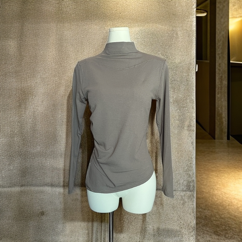 半高领不规则打底 亲肤打底