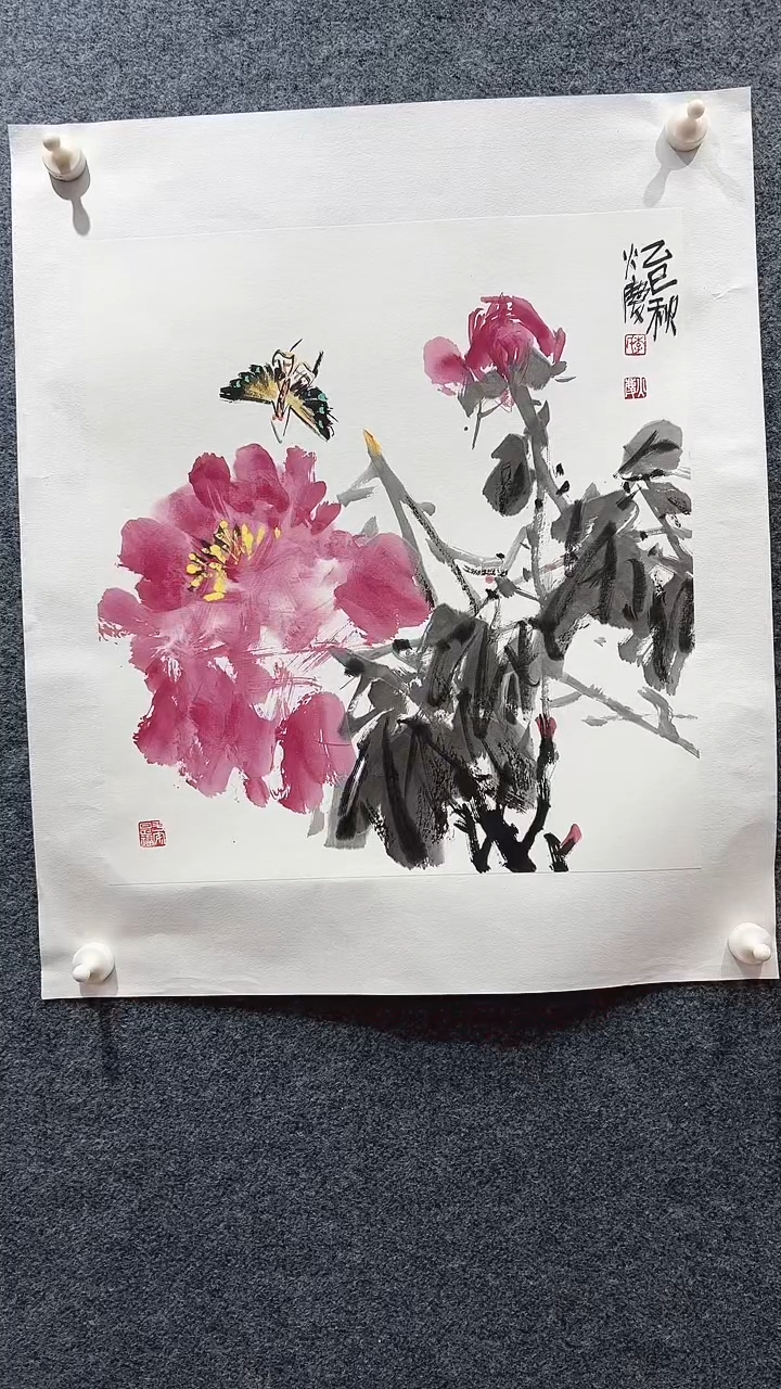 国画李火庆/国画/画心