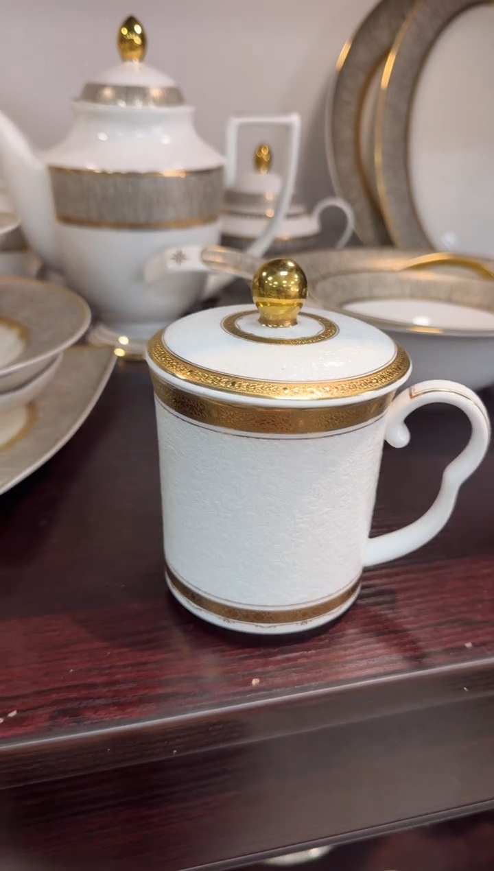 【闪购商品】瓷片会议杯福利款 微瑕