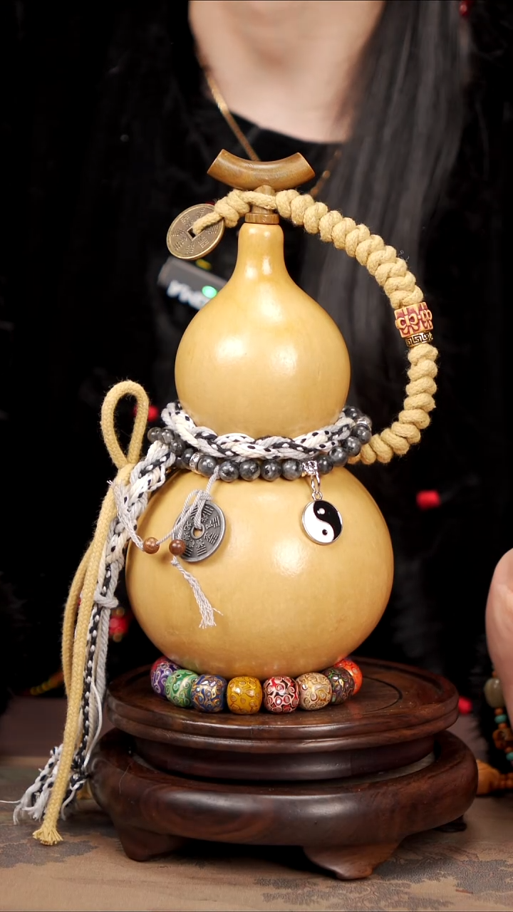 【闪购商品】72易林大漆酒葫芦----178
