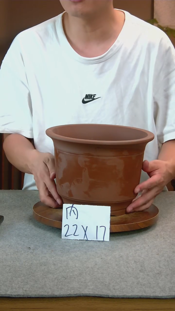 G8艾砂宜兴紫砂花盆