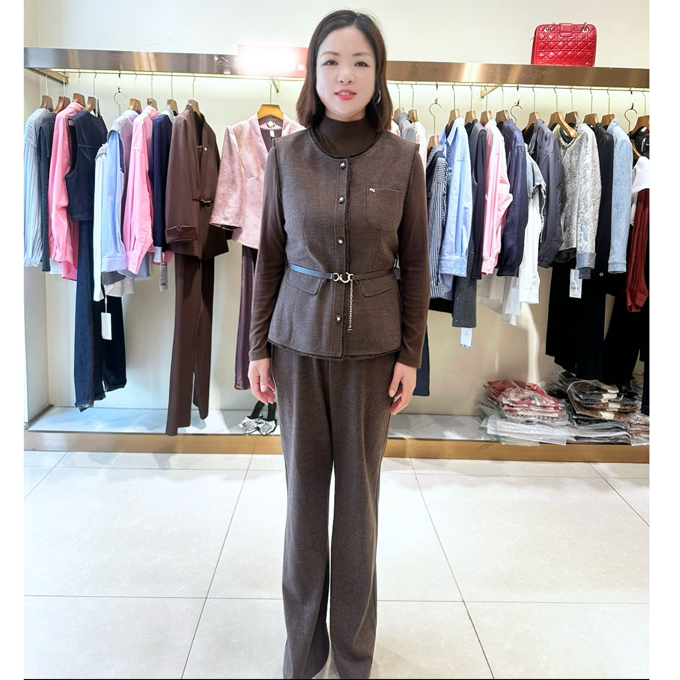 2025秋季新款时尚气质三件套套装022