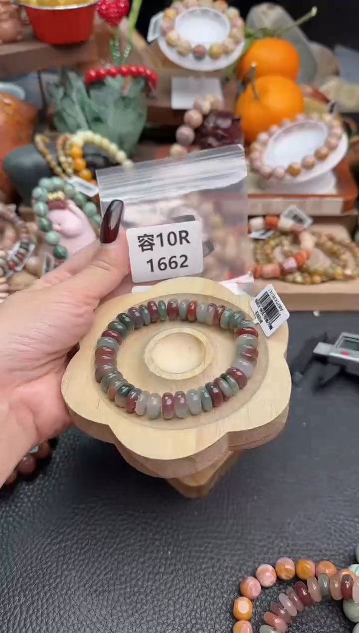 【闪购商品】石英质玉手链未镶嵌10R1662