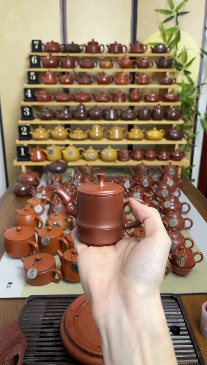 @***月36竹节壶120cc手拉壶