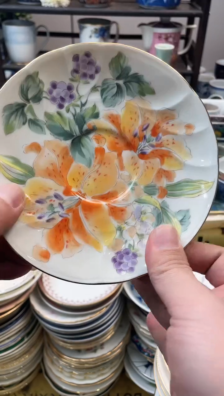 晶*瑞瓷甄选瓷器18包邮D789