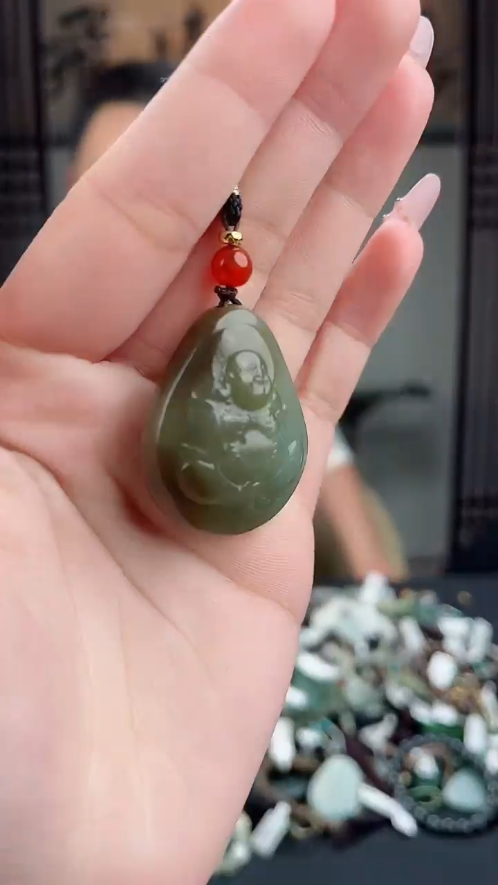 【闪购商品】和田玉（糖玉）颈饰未镶嵌多样性发货一物一拍