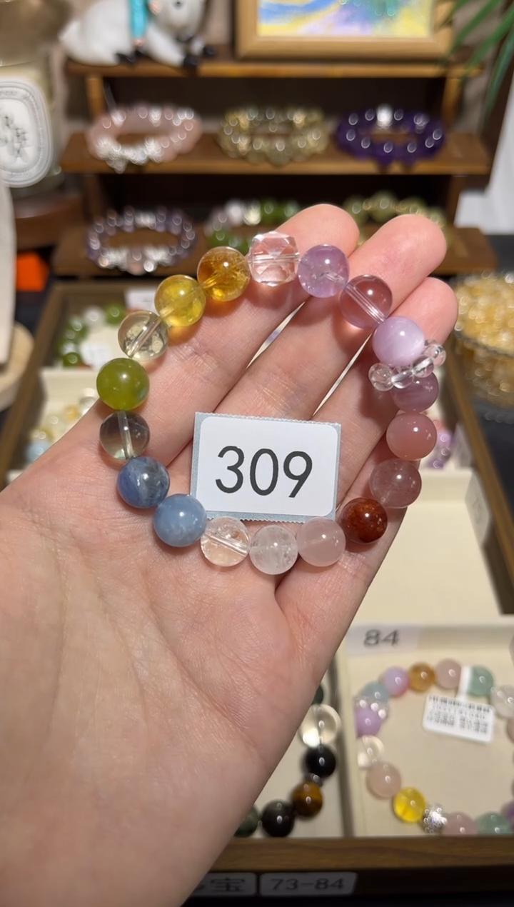 水晶手链未镶嵌多宝309