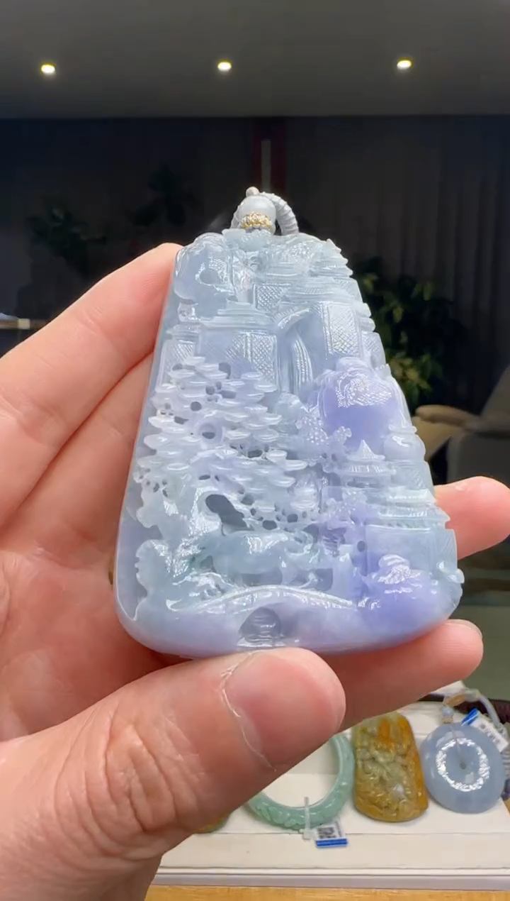 【闪购商品】翡翠颈饰未镶嵌DY@@960Q7J03409