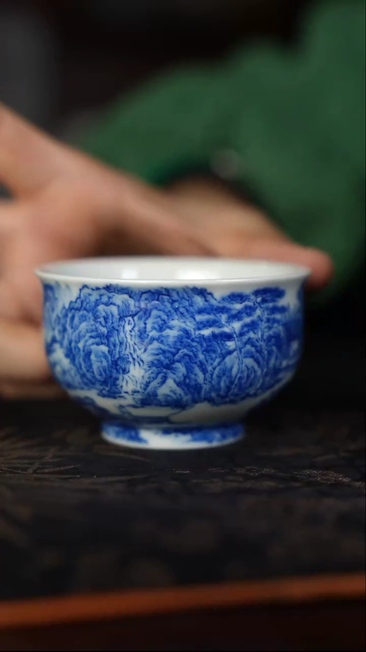 摆件瓷景德镇精品陶瓷茶器 微瑕