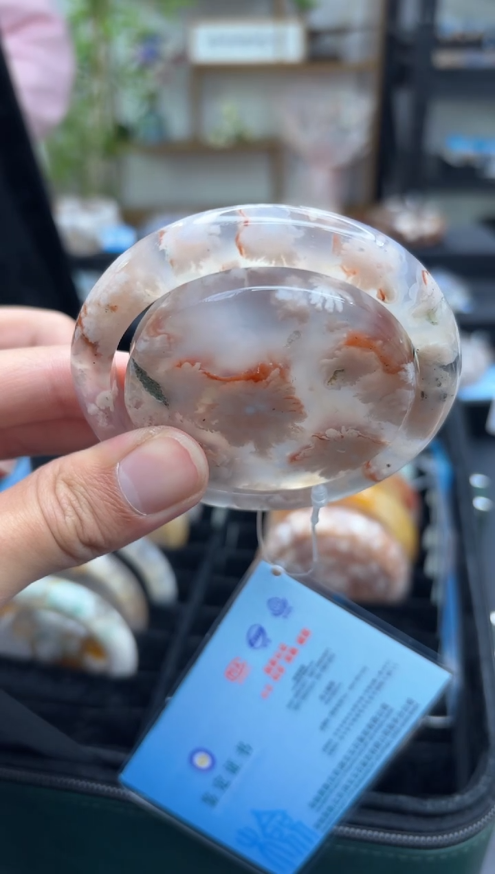 【闪购商品】石英质玉手镯未镶嵌C110(60圈赠送镯心)