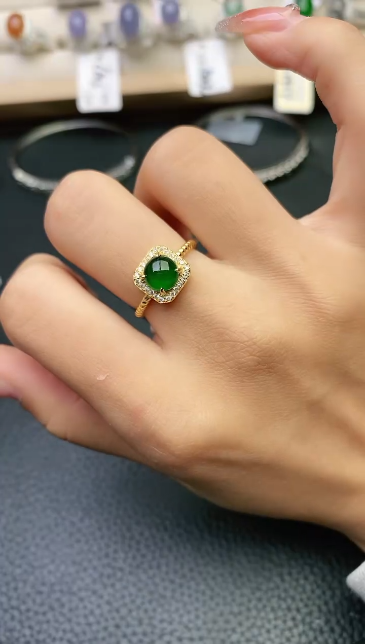【闪购商品】翡翠戒指未镶嵌11111111