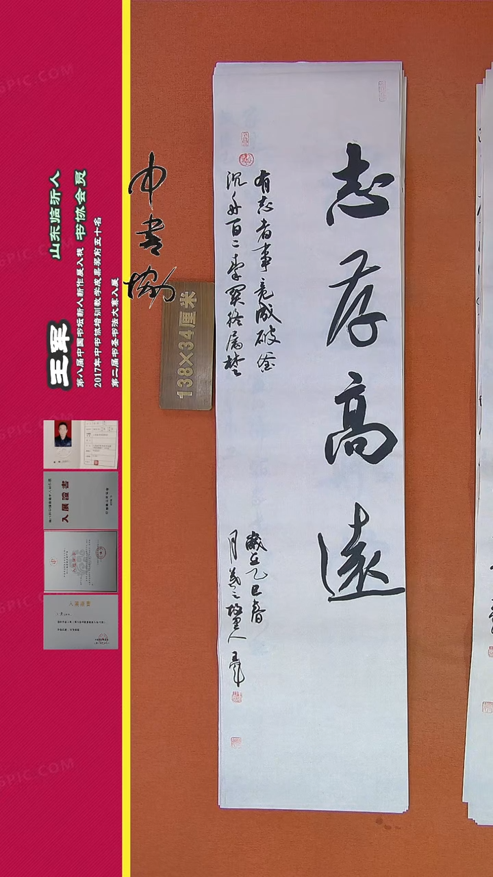 【闪购商品】书法299王军书法作品