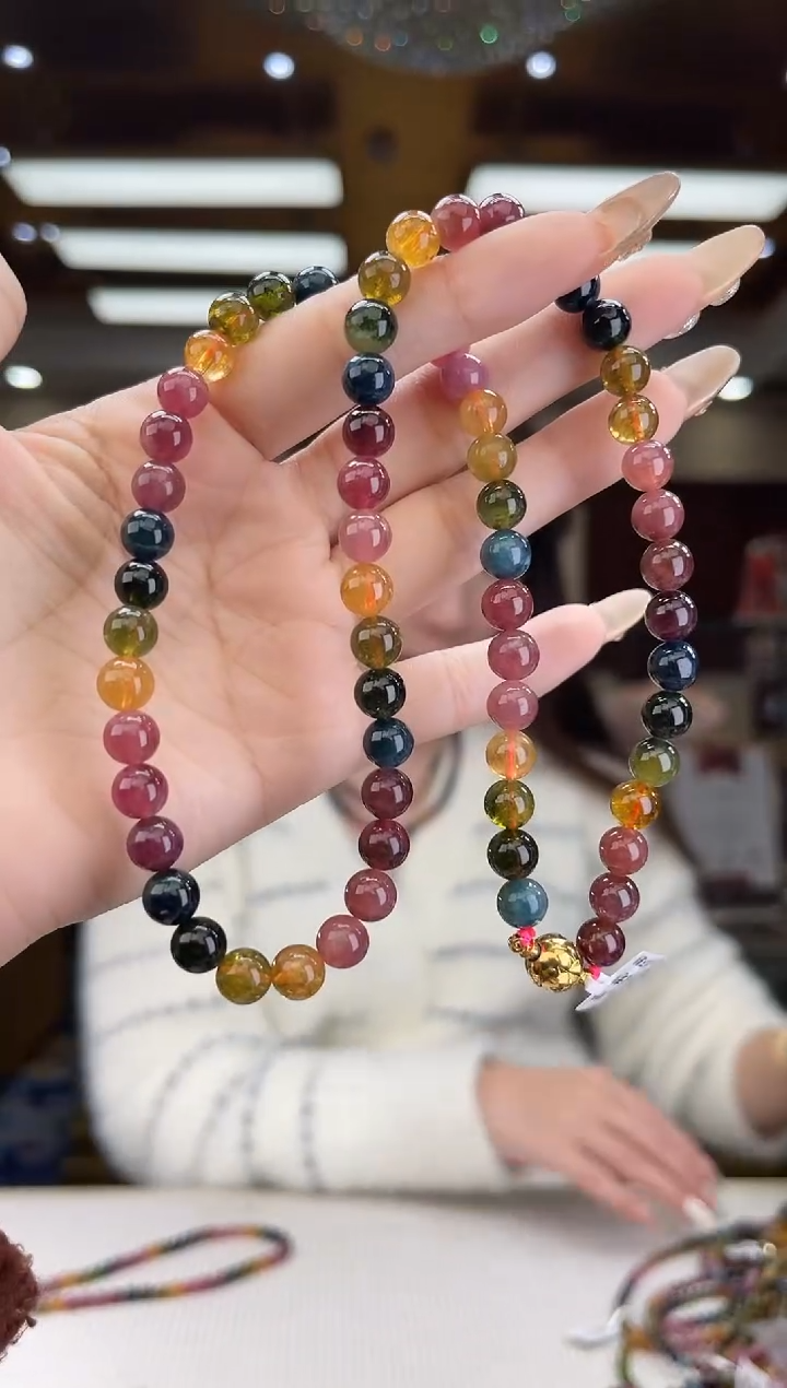 【闪购商品】碧玺/未镶嵌碧玺项链31多样性发货