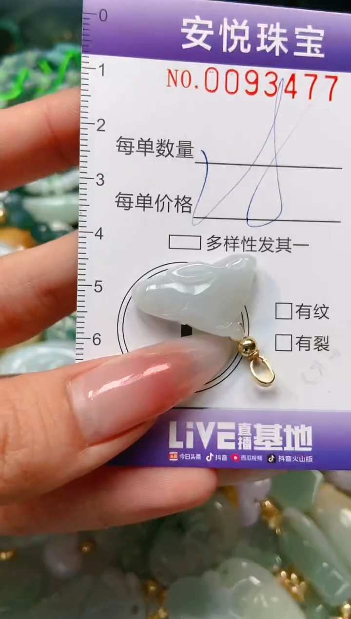 【闪购商品】翡翠颈饰未镶嵌闪购0093477