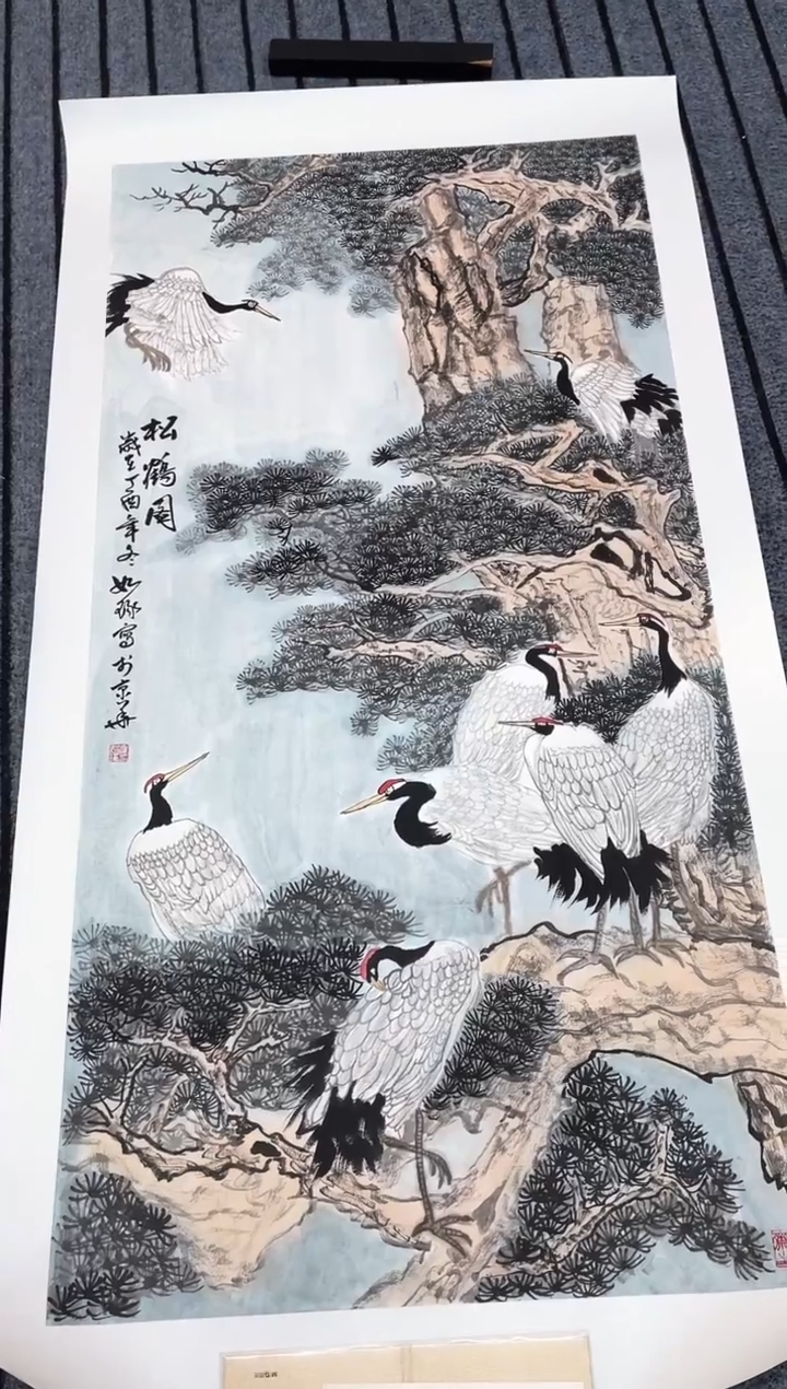 精品国画花鸟作品