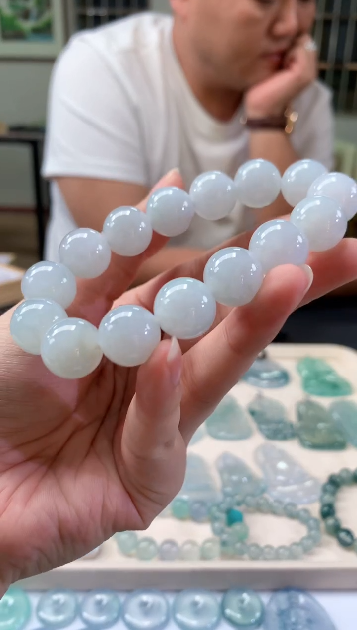 未镶嵌手串翡翠A745|500