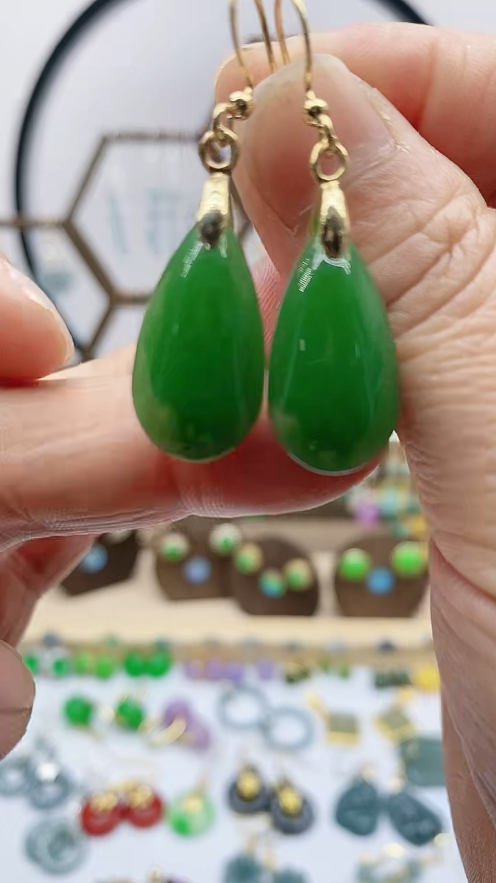 未镶嵌和田玉耳饰21