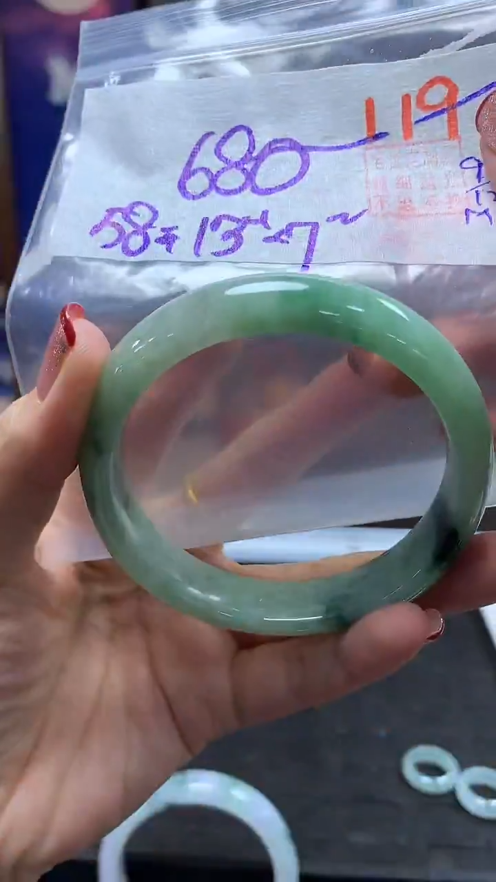 未镶嵌定制翡翠119毛货需精细抛光多样性发1件680元