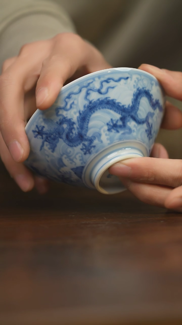 【闪购商品】杯柴窑青花破价福利