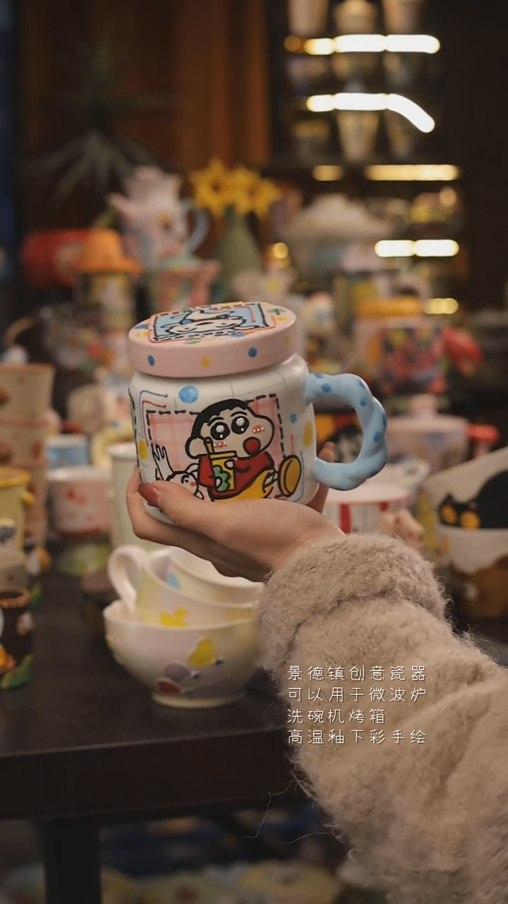 景德镇釉下彩绘设计师款式陶瓷