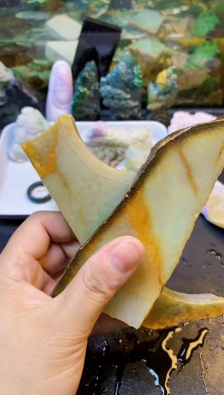 未镶嵌挂件翡翠天然翡翠042