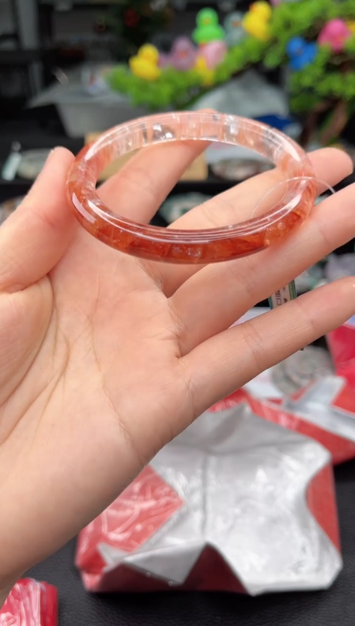 水晶手镯未镶嵌56圈口626140